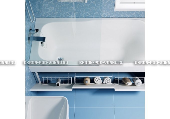 Откидной экран из МДФ Soft Alavann 170 см – купить по цене 9200 руб. в интернет-магазине в городе Омск картинка 4