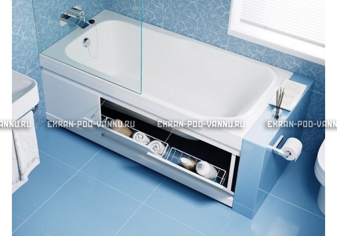 Откидной экран из МДФ Soft Alavann 170 см – купить по цене 9200 руб. в интернет-магазине в городе Омск картинка 1