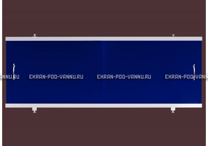 Экран EUROPLEX Универсал синий под трубы – купить по цене 6250 руб. в интернет-магазине в городе Омск картинка 1