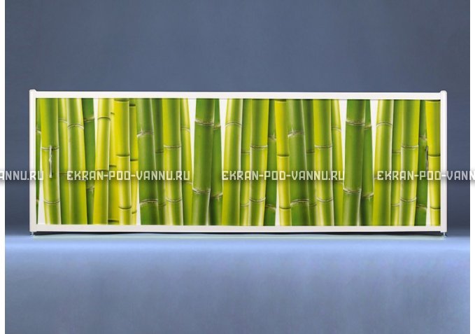 Раздвижной ФОТО экран - Green Bamboo – купить по цене 8500 руб. в интернет-магазине в городе Омск картинка 1