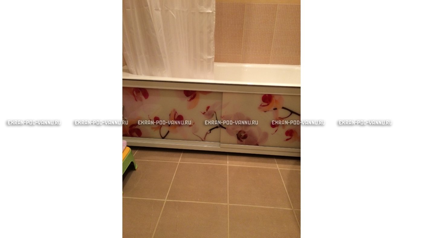 Раздвижной ФОТО экран - Orchid – купить по цене 8500 руб. в интернет-магазине в городе Омск картинка 16