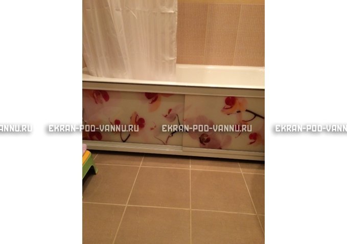 Раздвижной ФОТО экран - Orchid – купить по цене 8500 руб. в интернет-магазине в городе Омск картинка 3