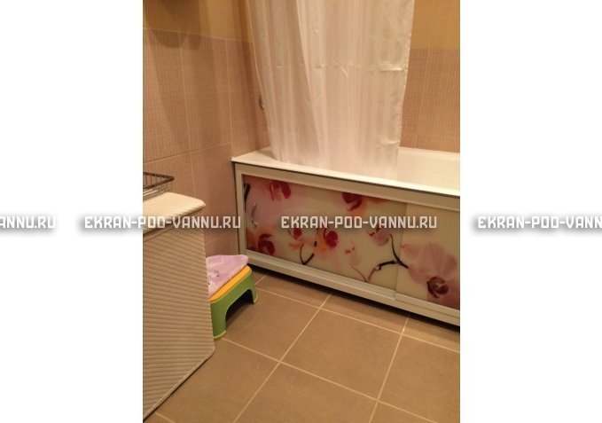 Раздвижной ФОТО экран - Orchid – купить по цене 8500 руб. в интернет-магазине в городе Омск картинка 4