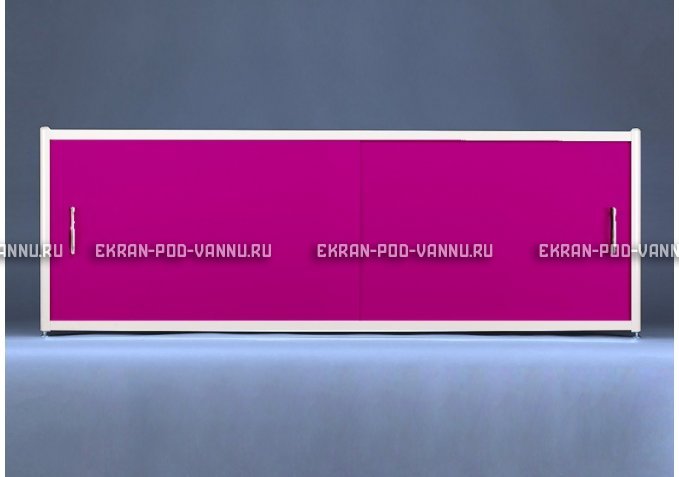Экран раздвижной EUROPLEX Комфорт фиолетовый – купить по цене 6250 руб. в интернет-магазине в городе Омск картинка 1