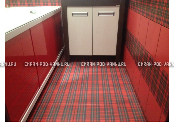 Экран раздвижной EUROPLEX Комфорт красный – купить по цене 6250 руб. в интернет-магазине в городе Омск картинка 3
