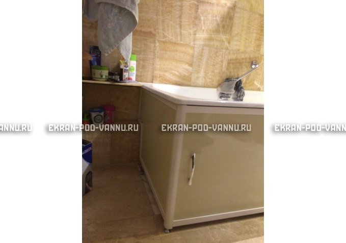 Экран раздвижной EUROPLEX Комфорт слоновая кость – купить по цене 6250 руб. в интернет-магазине в городе Омск картинка 4