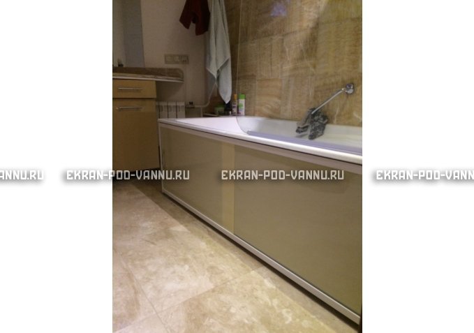 Экран раздвижной EUROPLEX Комфорт слоновая кость – купить по цене 6250 руб. в интернет-магазине в городе Омск картинка 3