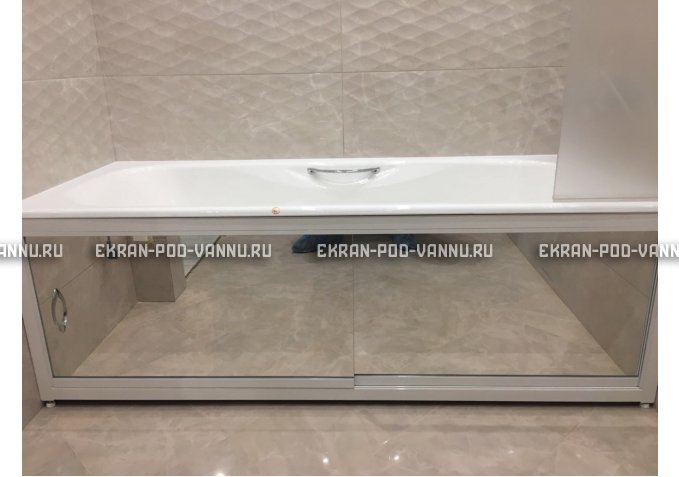 Раздвижной экран EUROPLEX Роликс Зеркальный – купить по цене 9700 руб. в интернет-магазине в городе Омск картинка 12