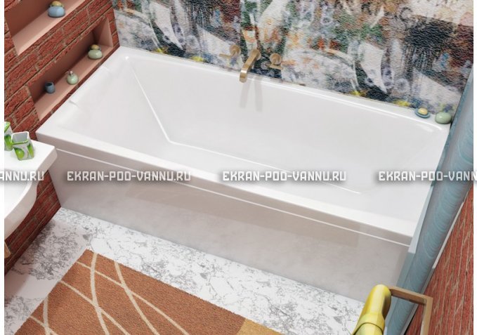 Акриловая ванна Relisan Kristina 170x75 – купить по цене 16160 руб. в интернет-магазине в городе Омск картинка 4