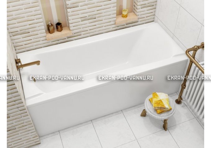 Акриловая ванна Relisan Loara 180x80 – купить по цене 23580 руб. в интернет-магазине в городе Омск картинка 1