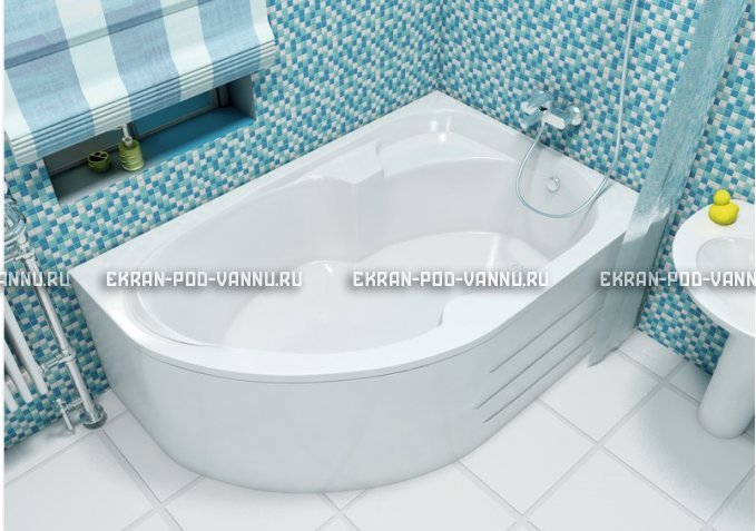 Акриловая ванна Relisan Sofi 170x105 – купить по цене 23480 руб. в интернет-магазине в городе Омск картинка 1