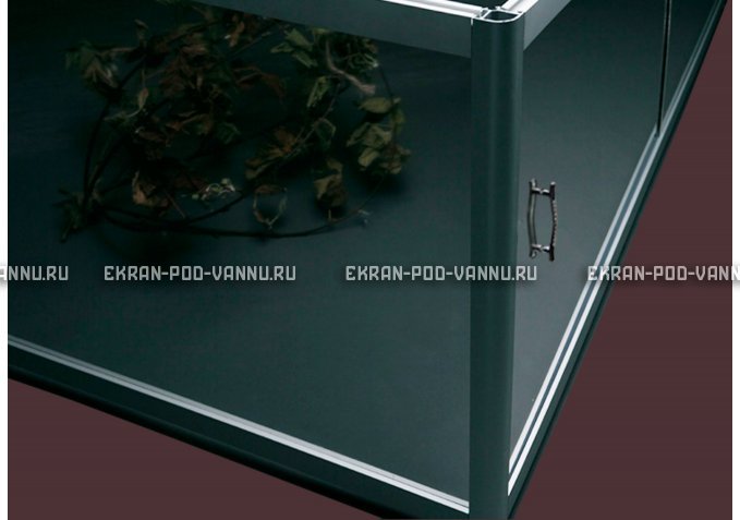 Зеркальный экран угловой EUROPLEX Комфорт – купить по цене 9900 руб. в интернет-магазине в городе Омск картинка 2