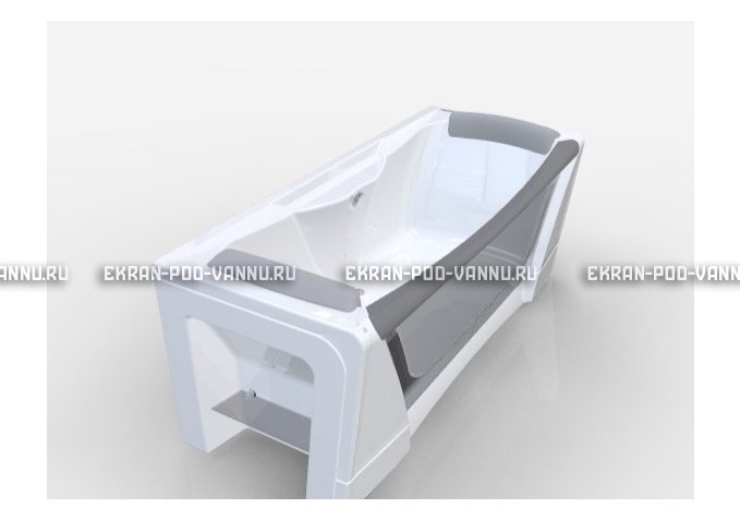 Прозрачная ванна 1MarKa Dolce Vita 180x80 – купить по цене 43200 руб. в интернет-магазине в городе Омск картинка 3