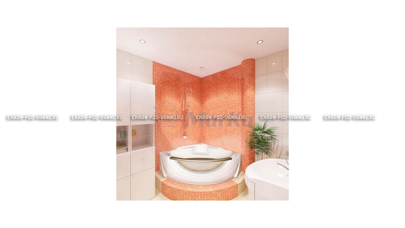 Акриловая ванна 1MarKa Grand Luxe 155х155 – купить по цене 39827 руб. в интернет-магазине в городе Омск картинка 15