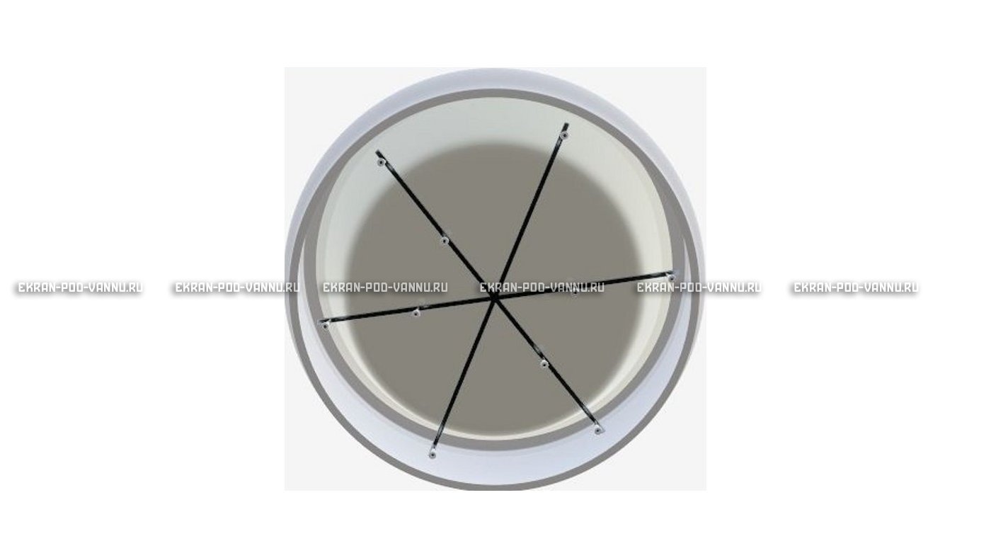 Акриловая ванна 1MarKa Omega 180x180  – купить по цене 42450 руб. в интернет-магазине в городе Омск картинка 12