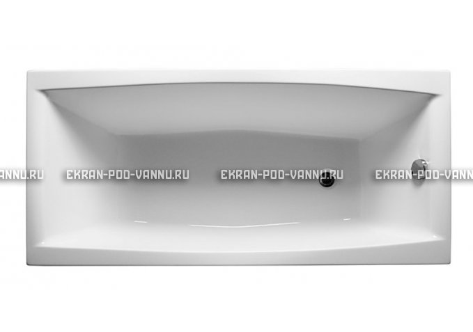 Акриловая ванна 1MarKa Viola 120x70 – купить по цене 8565 руб. в интернет-магазине в городе Омск картинка 1
