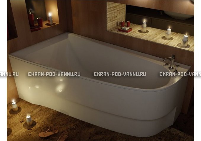 Акриловая ванна Vayer Boomerang 180x100 – купить по цене 53030 руб. в интернет-магазине в городе Омск картинка 3