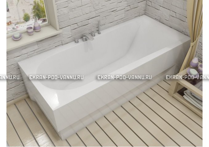 Акриловая ванна Vayer Boomerang 1800x800 – купить по цене 45420 руб. в интернет-магазине в городе Омск картинка 1