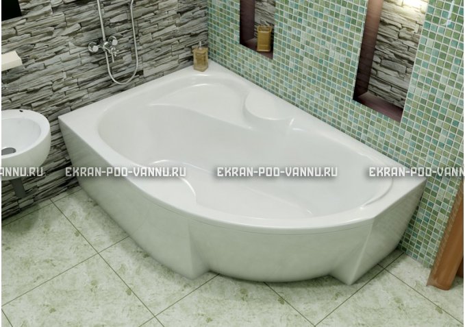 Акриловая ванна Vayer Azalia 150x105 – купить по цене 27800 руб. в интернет-магазине в городе Омск картинка 1