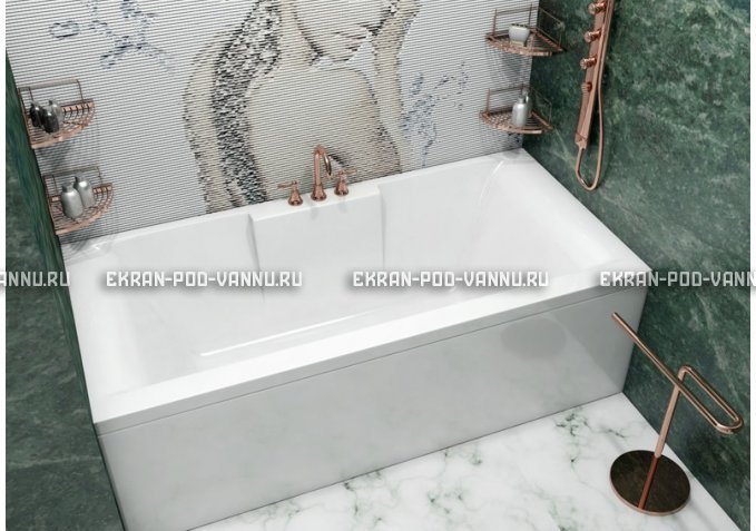 Акриловая ванна Vayer Casoli 180x80 – купить по цене 23580 руб. в интернет-магазине в городе Омск картинка 1