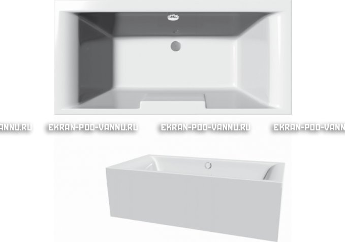 Акриловая ванна Vayer Casoli 180x80 – купить по цене 23580 руб. в интернет-магазине в городе Омск картинка 4