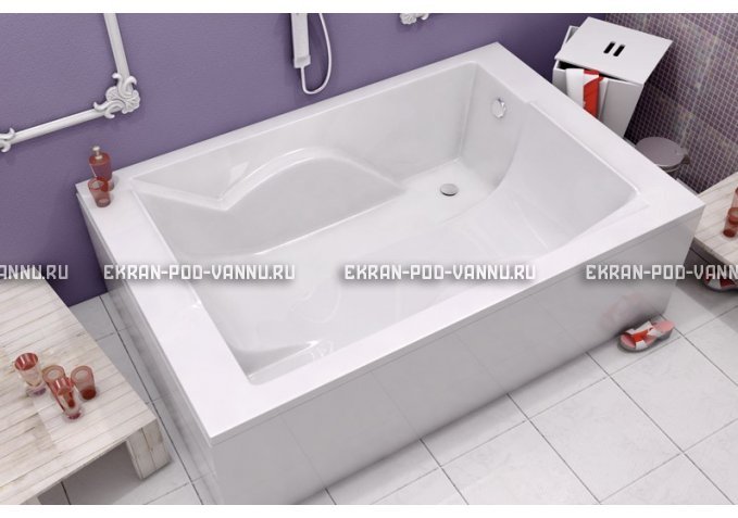 Акриловая ванна Vayer Coral 180x120 – купить по цене 33850 руб. в интернет-магазине в городе Омск картинка 1
