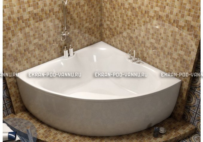 Акриловая ванна Vayer Iryda 150x150 – купить по цене 39550 руб. в интернет-магазине в городе Омск картинка 1