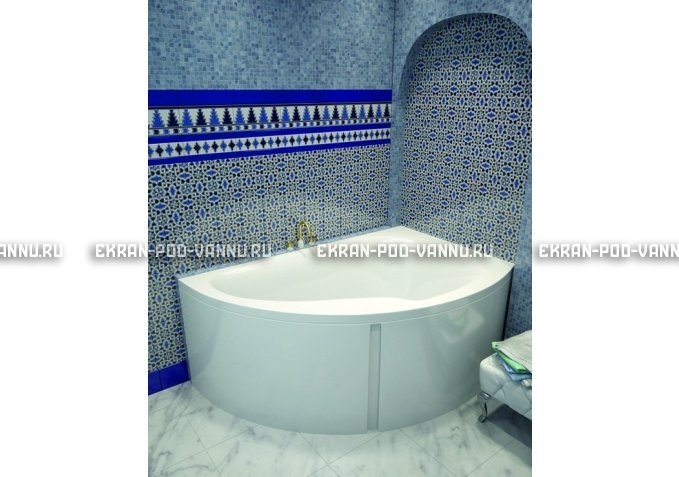 Акриловая ванна Vayer Ismena 160x105 – купить по цене 28350 руб. в интернет-магазине в городе Омск картинка 1