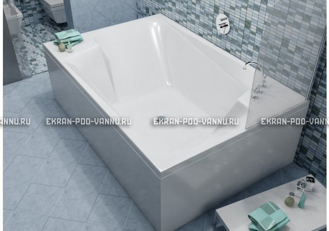 Акриловая ванна Vayer Ontario 190x125 – купить по цене 35050 руб. в интернет-магазине в городе Омск картинка 1