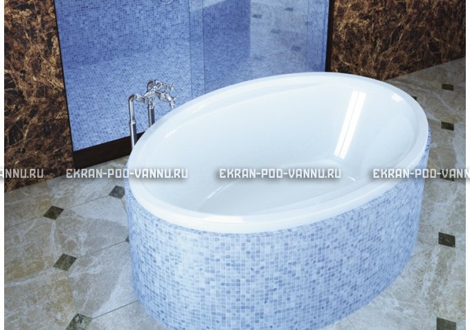 Акриловая ванна Vayer Opal 180x120 – купить по цене 33850 руб. в интернет-магазине в городе Омск картинка 1
