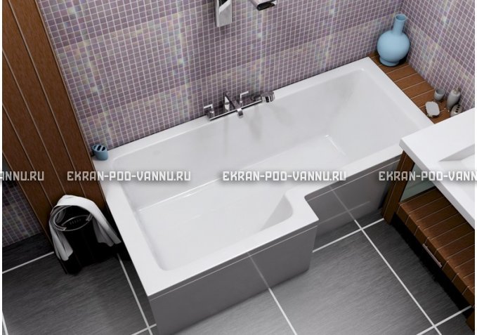 Акриловая ванна Vayer Options 170х70/85 – купить по цене 24110 руб. в интернет-магазине в городе Омск картинка 1