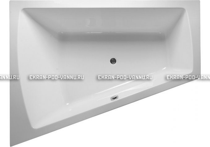 Акриловая ванна Vayer Trinitiy 170x130 – купить по цене 32590 руб. в интернет-магазине в городе Омск картинка 2