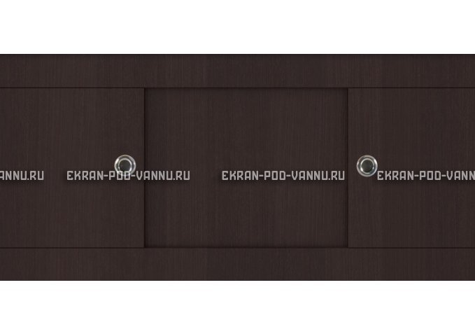 Экран под ванну купе VOD-OK 1500 венге – купить по цене 5390 руб. в интернет-магазине в городе Омск картинка 2