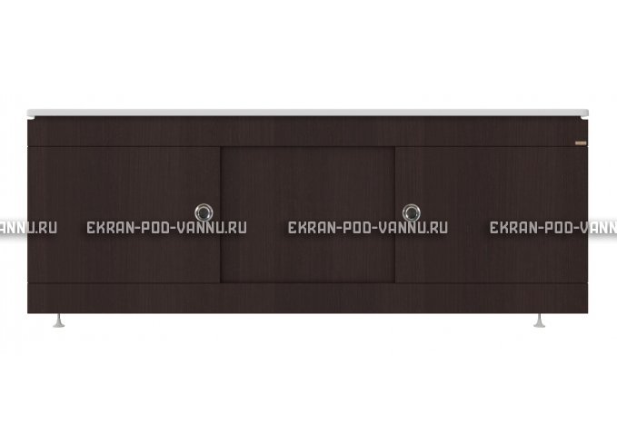 Экран под ванну купе VOD-OK 1500 венге – купить по цене 5390 руб. в интернет-магазине в городе Омск картинка 1