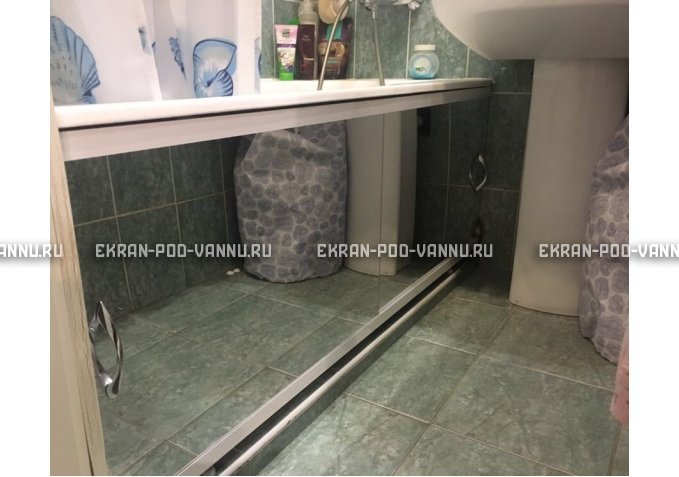 Зеркальный экран под трубы EUROPLEX Универсал – купить по цене 8500 руб. в интернет-магазине в городе Омск картинка 1