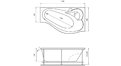 Акриловая ванна Relisan Isabella 170x90x60 – купить по цене 24130 руб. в интернет-магазине в городе Омск картинка 17