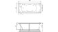 Акриловая ванна Relisan Loara 180x80 – купить по цене 23580 руб. в интернет-магазине в городе Омск картинка 8