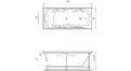 Акриловая ванна Relisan Marina 170x75 – купить по цене 15725 руб. в интернет-магазине в городе Омск картинка 17
