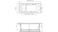Акриловая ванна Relisan Tamiza 170x70 – купить по цене 18750 руб. в интернет-магазине в городе Омск картинка 17