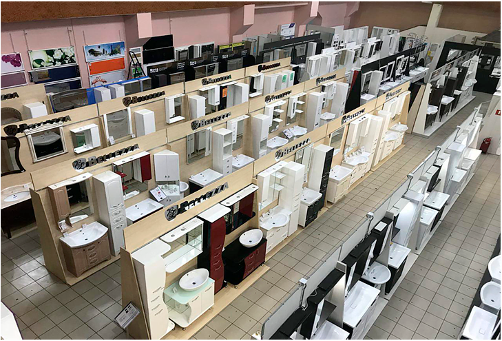 Шоурум мебели для ванной и сантехники. Интернет-магазин экранов под ванну в городе Омск картинка 1