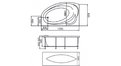 Акриловая ванна 1MarKa Julianna 170x100 – купить по цене 21320 руб. в интернет-магазине в городе Омск картинка 13