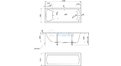 Акриловая ванна 1MarKa Modern 120x70 – купить по цене 7600 руб. в интернет-магазине в городе Омск картинка 17