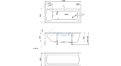 Акриловая ванна 1MarKa Modern 150x70 – купить по цене 9210 руб. в интернет-магазине в городе Омск картинка 17