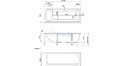 Акриловая ванна 1MarKa Modern 160x70 – купить по цене 9410 руб. в интернет-магазине в городе Омск картинка 21
