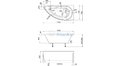 Акриловая ванна 1MarKa Piccolo 150х75 – купить по цене 11310 руб. в интернет-магазине в городе Омск картинка 25