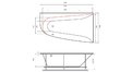 Акриловая ванна Vayer Boomerang 180x100 – купить по цене 53030 руб. в интернет-магазине в городе Омск картинка 18